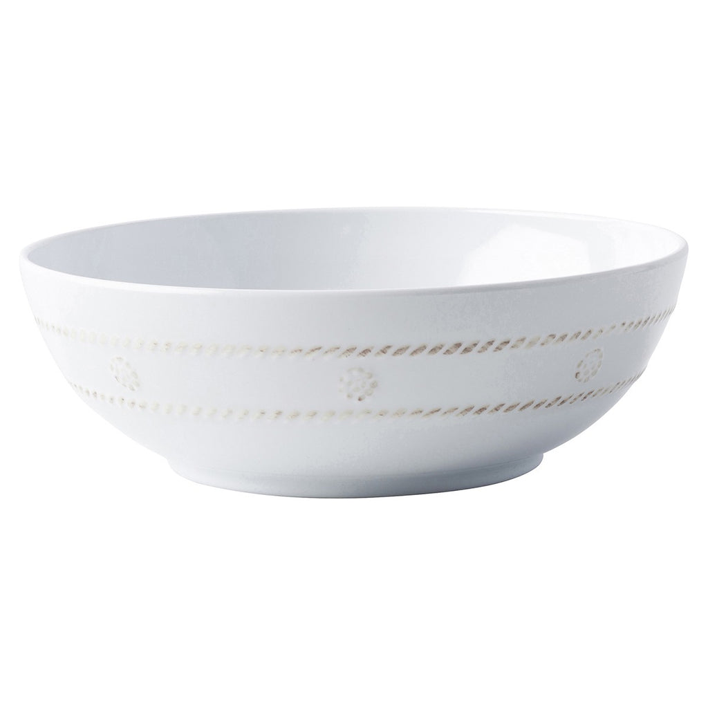 Juliska Al Fresco Berry & Thread White Melamine Coupe Bowl - Charles Mayer