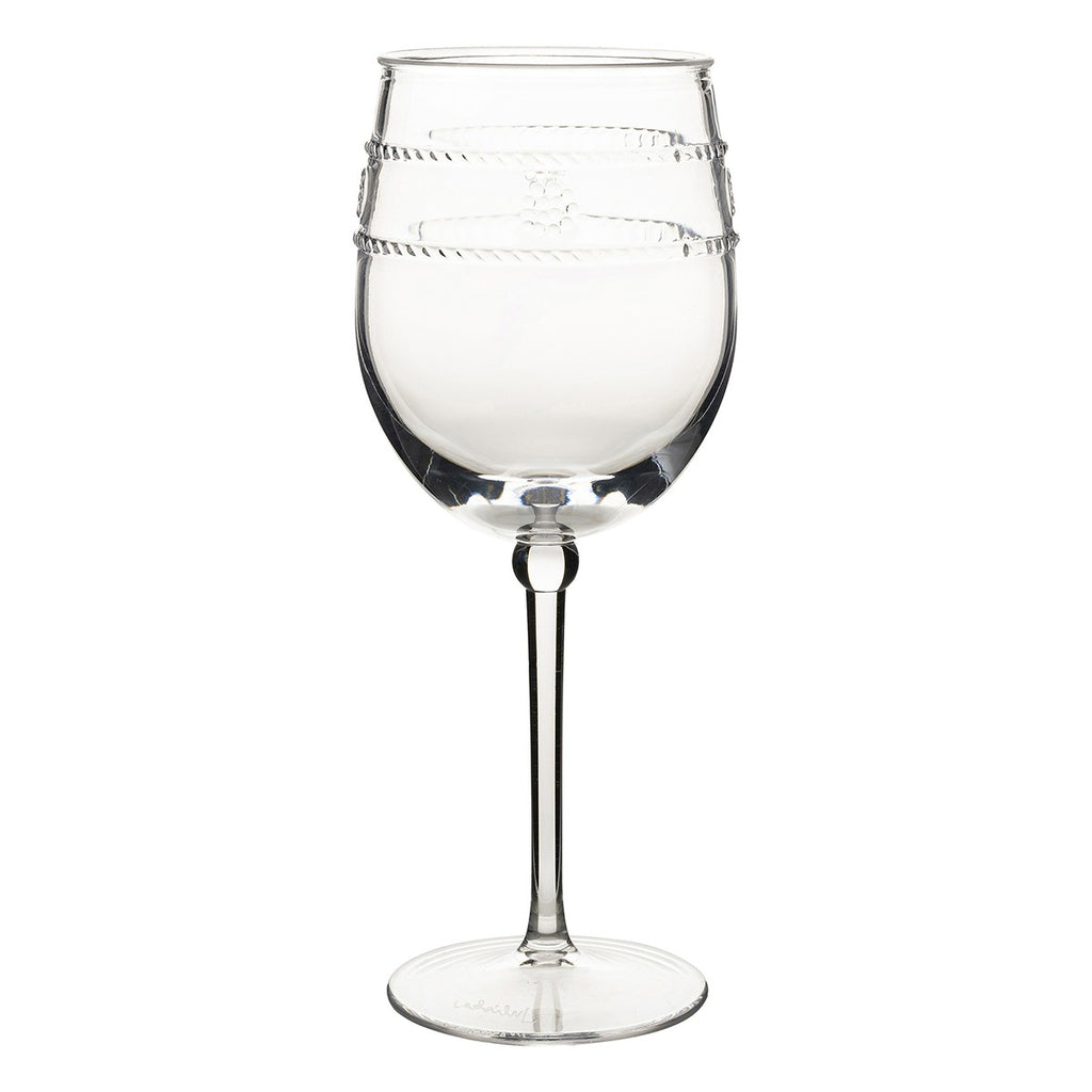 Juliska Isabella Acrylic Wine Glass - Charles Mayer