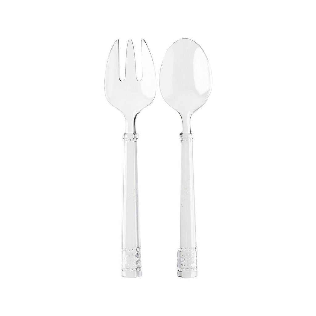 Juliska Isabella Acrylic Salad Servers - Charles Mayer