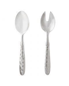 Vietri Martellato Stainless Salad Server Set - Charles Mayer