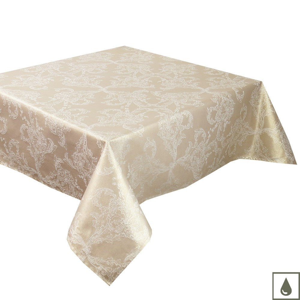 Garnier Thiebaut Mille Eternel Poudre D Or Coated 69*69 Tablecloth - Charles Mayer