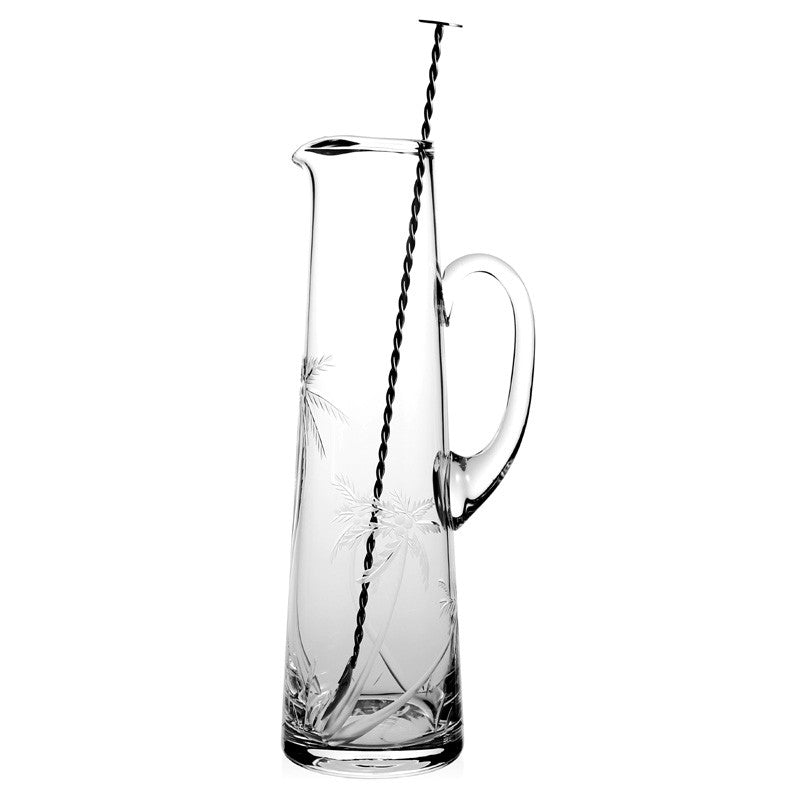 William Yeoward American Bar Palmyra Tall Cocktail Jug W/Stirrer - Charles Mayer