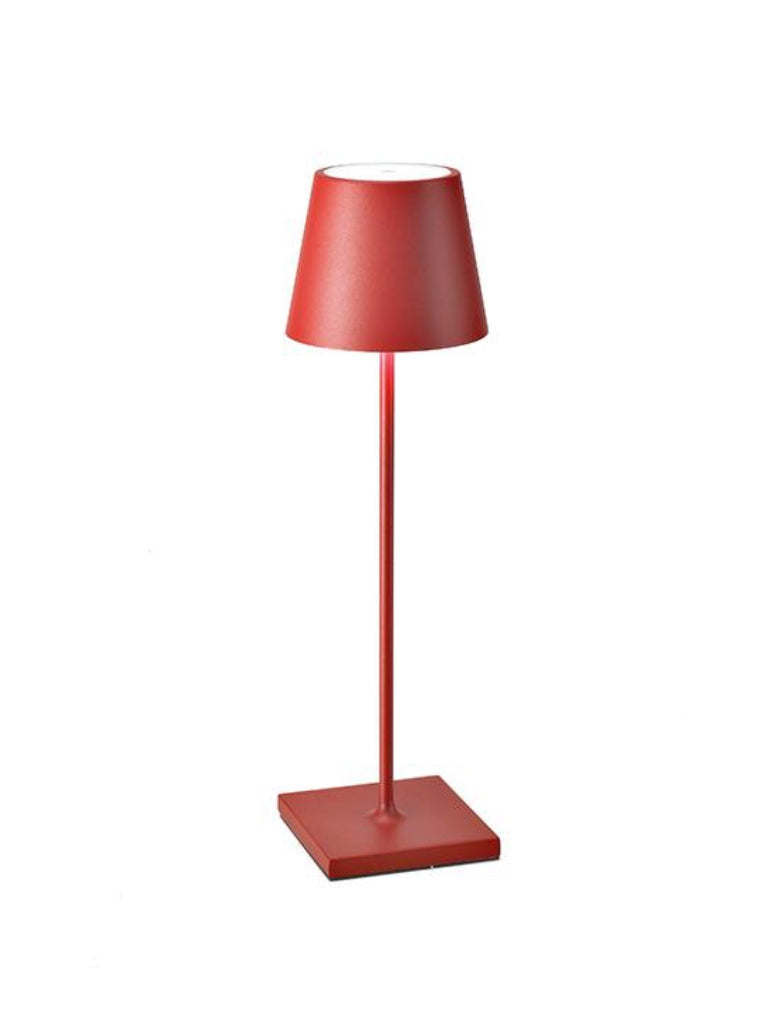 Zafferano Poldina Pro Table Lamp, Red - Charles Mayer