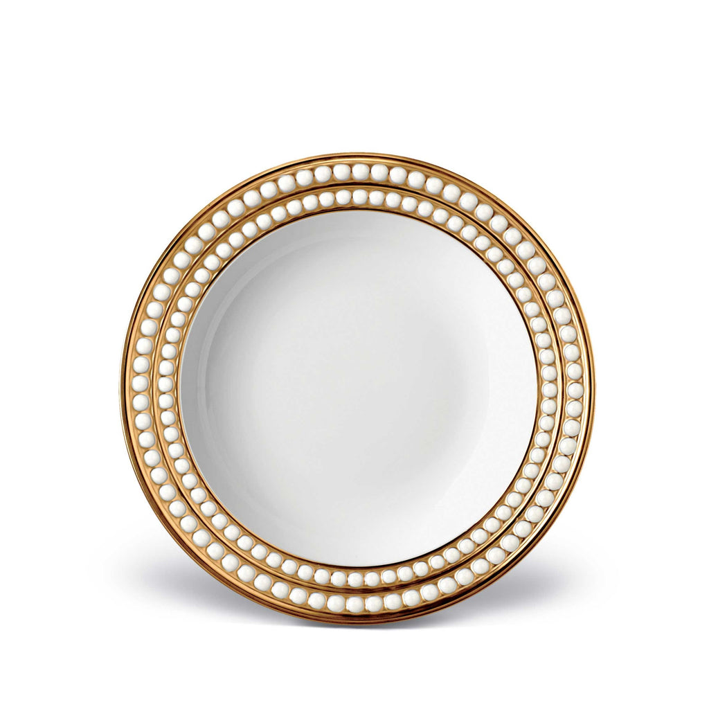 L'Objet Perlee Gold Dessert Plate - Charles Mayer