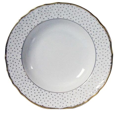 Anna Weatherley Simply Anna Polka Gold Rim Soup - Charles Mayer