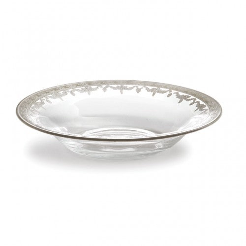 Arte Italica Vetro Silver Pasta/Soup Bowl - Charles Mayer