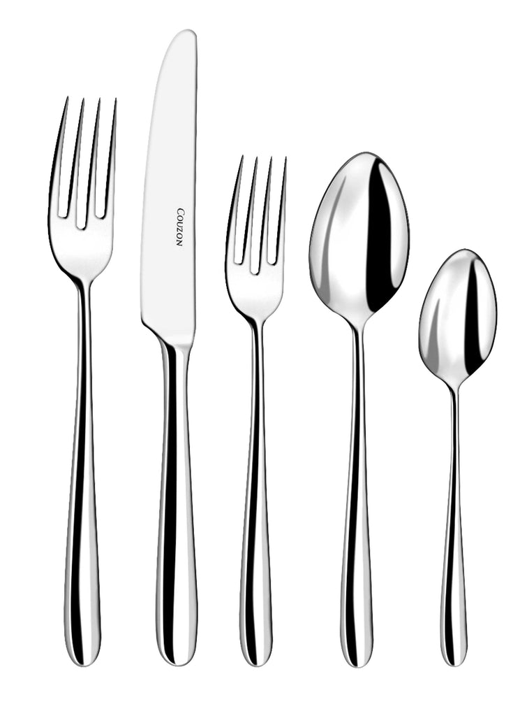 Couzon Fusain Stainless 5Pc. Place Setting - Charles Mayer