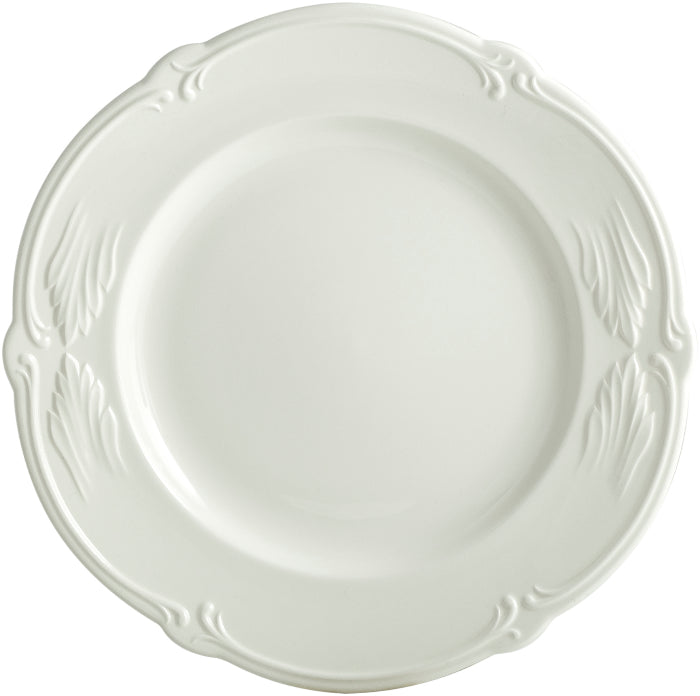 Gien Rocaille White Dessert Plate - Charles Mayer
