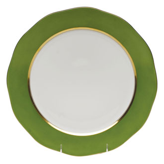 Herend Silk Ribbon Fern Charger - Charles Mayer