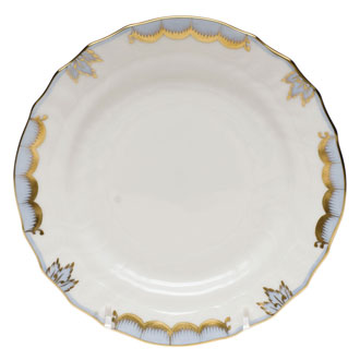 Herend Princess Victoria Light Blue Bread & Butter Plate - Charles Mayer