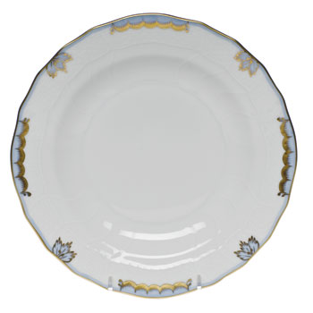 Herend Princess Victoria Light Blue Dessert Plate - Charles Mayer
