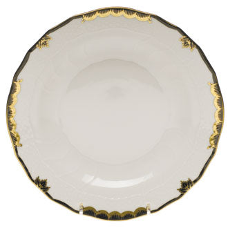 Herend Princess Victoria Black Dessert Plate - Charles Mayer