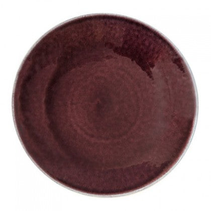 Jars Tourron Eggplant And White Salad Plate - Charles Mayer