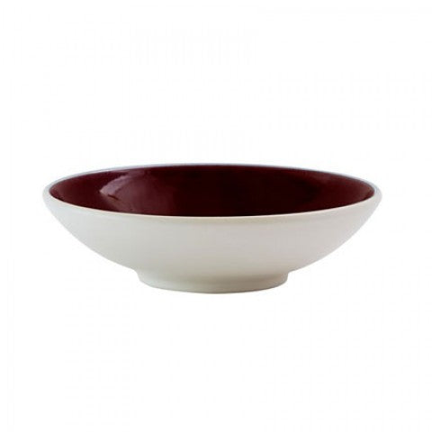 Jars Tourron Eggplant And White Soup Bowl - Charles Mayer