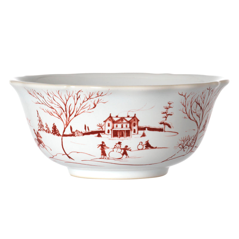 Juliska Winter Frolic Cereal/Ice Cream Bowl - Charles Mayer