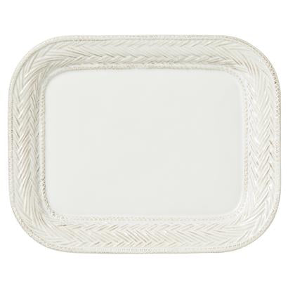 Juliska Le Panier Whitewash 11.5" Rectangular Platter - Charles Mayer