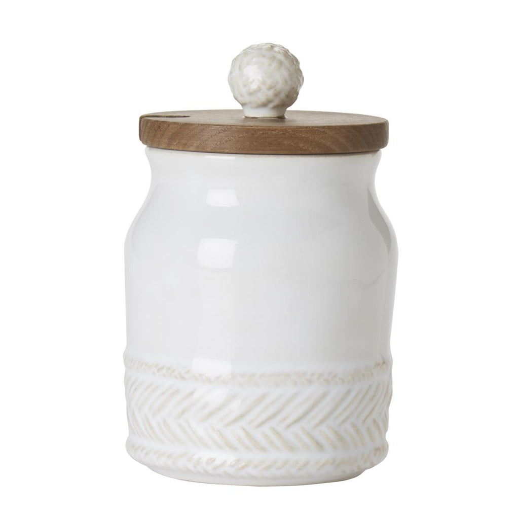 Juliska Le Panier Whitewash Sugar Pot - Charles Mayer