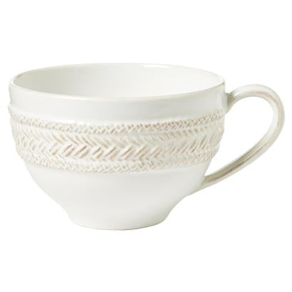 Juliska Le Panier Whitewash Coffee/Tea Cup - Charles Mayer