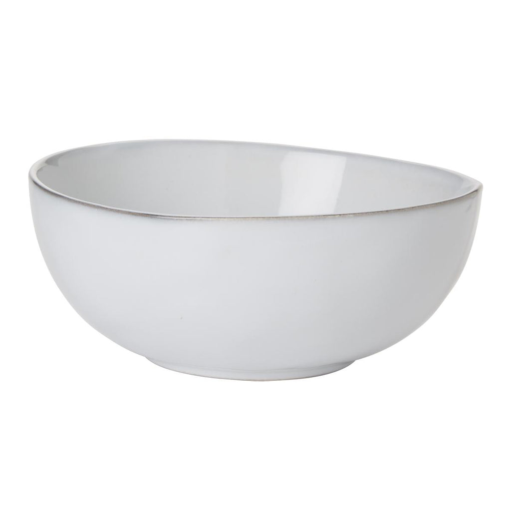 Juliska Quotidien White Truffle 6.5" Coupe Bowl - Charles Mayer