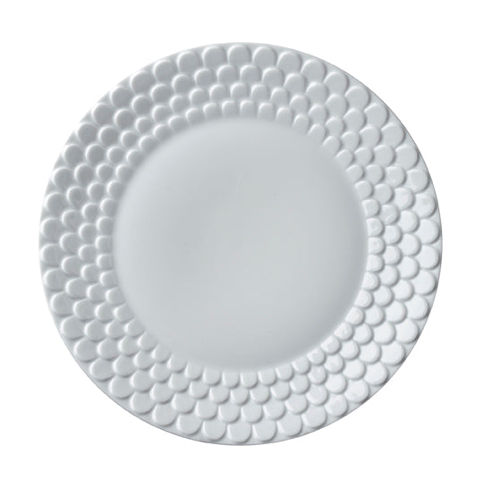 L'Objet Aegean White Dessert Plate - Charles Mayer