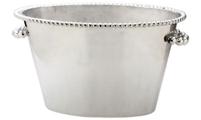 Mariposa Pearled Double Ice Bucket - Charles Mayer