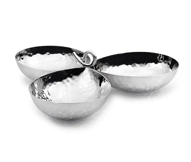 Mary Jurek Galaxy 12" 3 Bowl Server - Charles Mayer