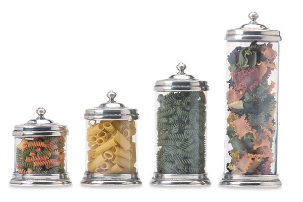 Match Pewter Glass Canister, Extra Large - Charles Mayer