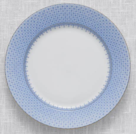 Mottahedeh Cornflower Lace Dessert Plate - Charles Mayer