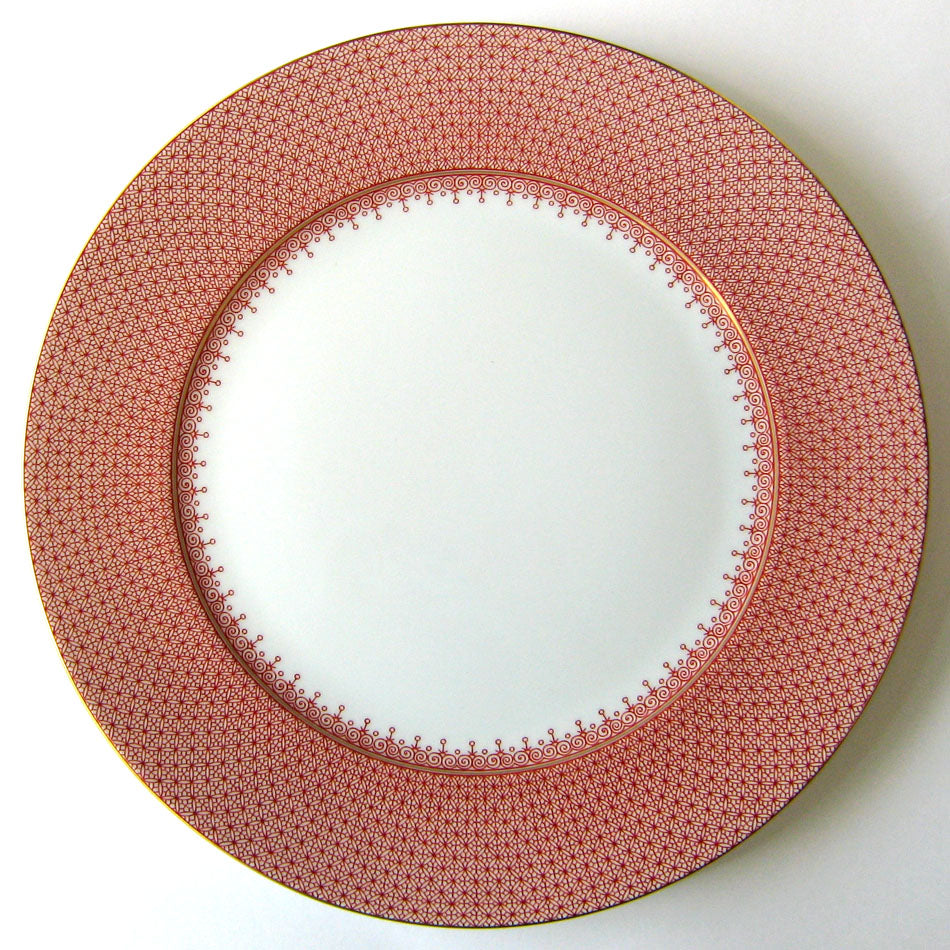 Mottahedeh Red Lace Charger - Charles Mayer