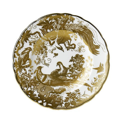 Royal Crown Derby Gold Aves Dinner Plate - Charles Mayer