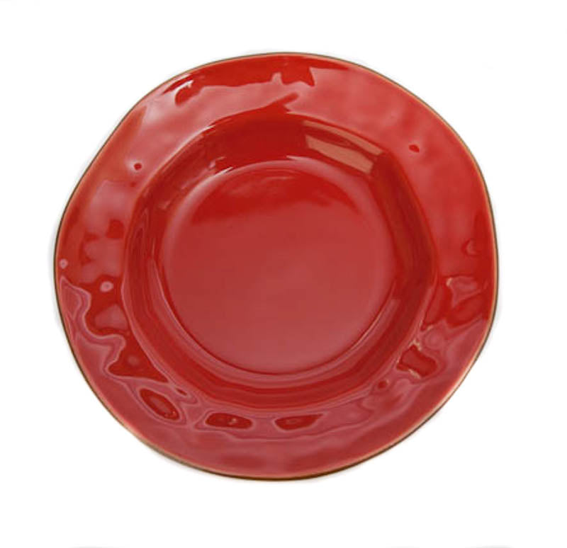 Skyros Designs Cantaria Rim Soup, Poppy Red - Charles Mayer