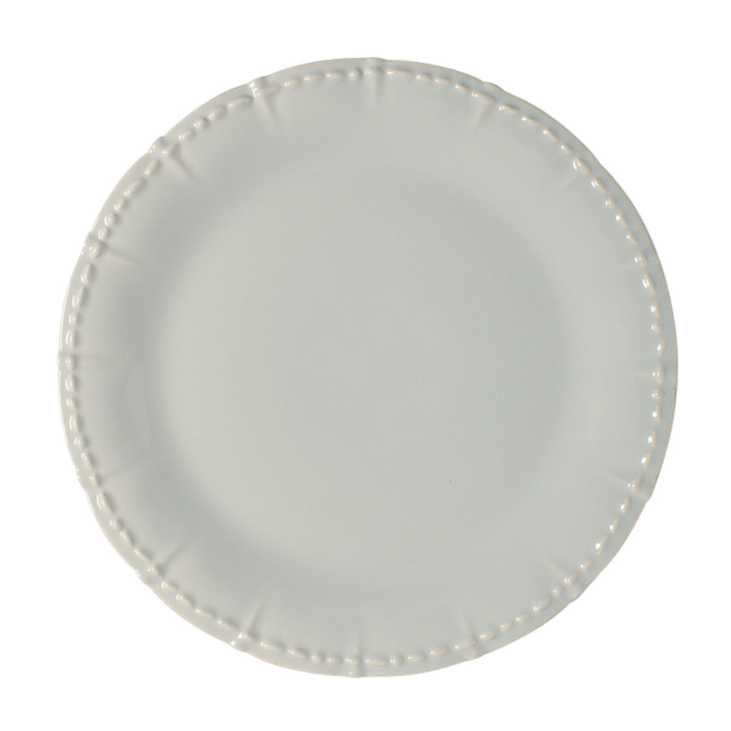 Skyros Designs Historia Dinner Plate, Barely Blue - Charles Mayer