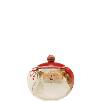 Vietri Old St. Nick Sugar Bowl - Charles Mayer