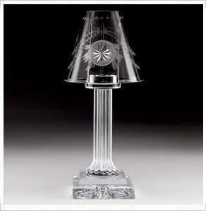 William Yeoward Crystal Pearl 12" Candle Lamp - Charles Mayer
