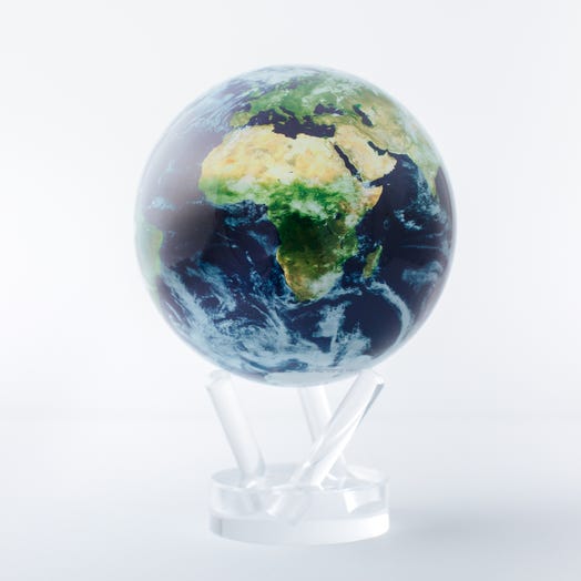 Mova Globes 4.5" Earth With Clouds (with Acrylic Base) - Charles Mayer