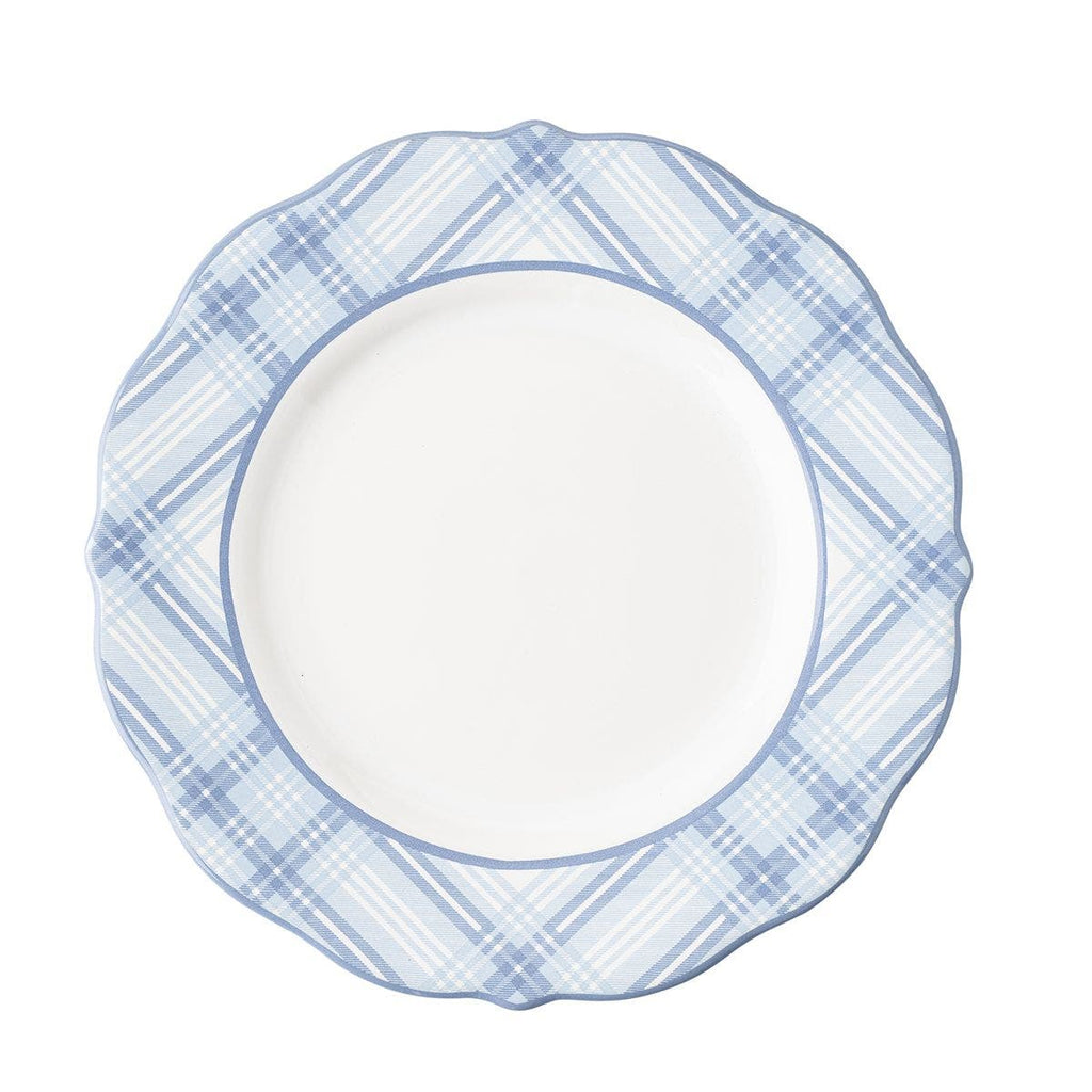 Juliska Chambray Tartan Dessert/Salad Plate - Charles Mayer