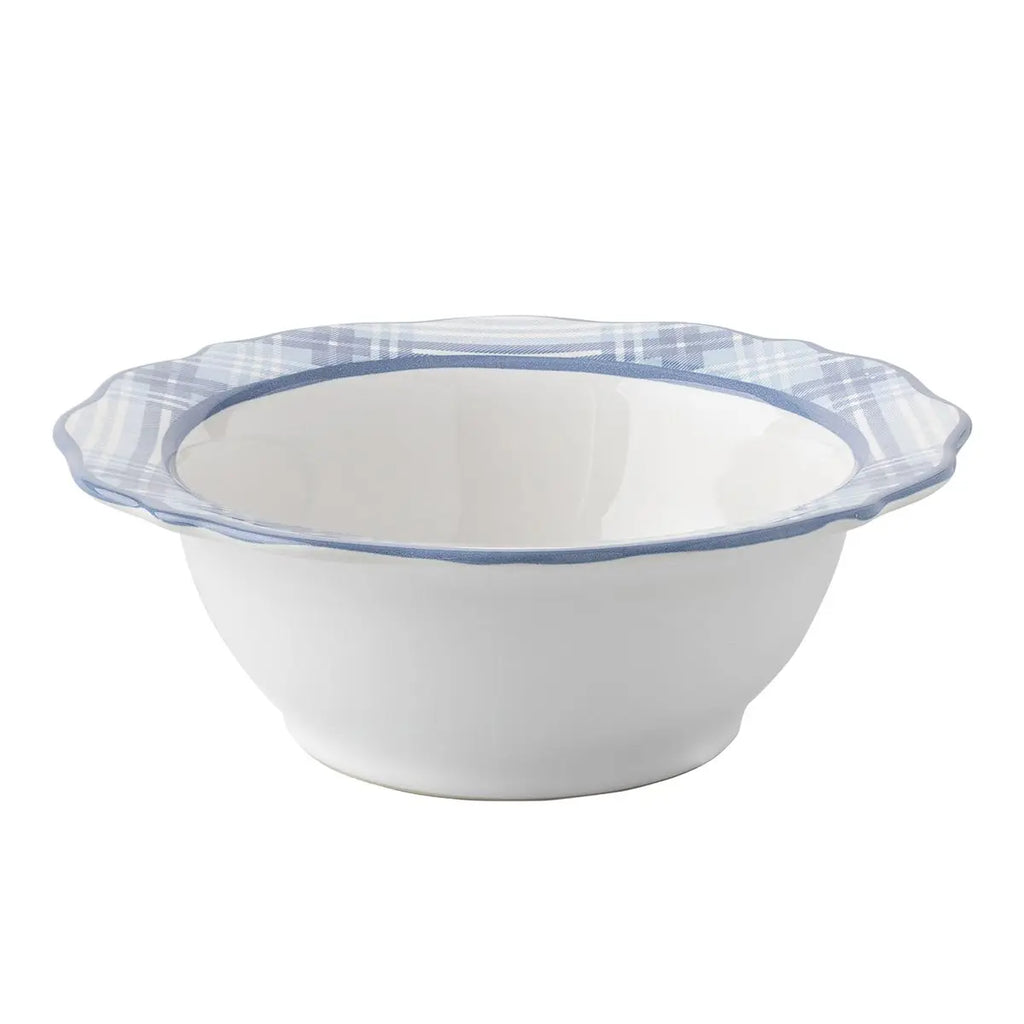 Juliska Tartan Chambray Cereal Bowl - Charles Mayer