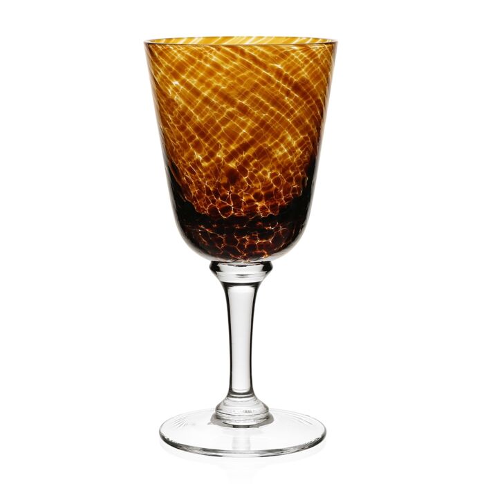 William Yeoward Studio Vanessa 9oz. Goblet, Tortoise - Charles Mayer