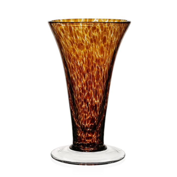 William Yeoward Studio Vanessa 9" Vase, Tortoise - Charles Mayer