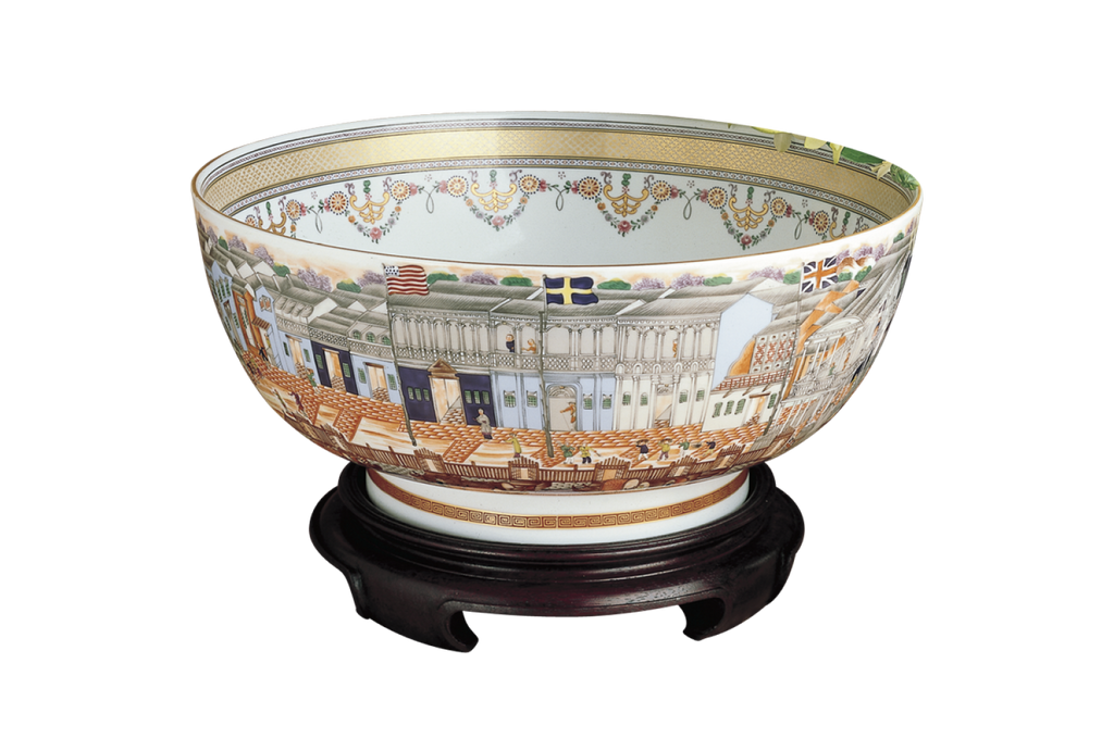 Mottahedeh Hong Bowl With Stand - Charles Mayer