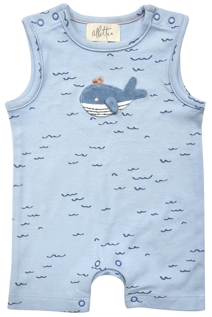 Albetta Applique Wilbert Whale Babyvest - Charles Mayer