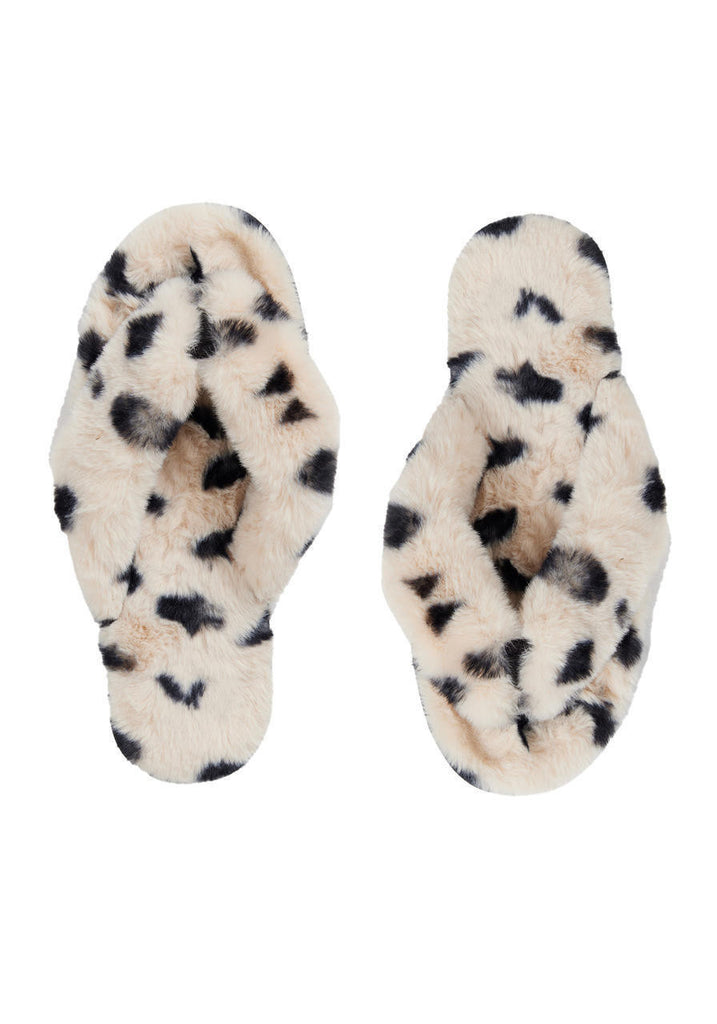 Fabulous Furs Wild Cheetah Fur Slipper - Charles Mayer